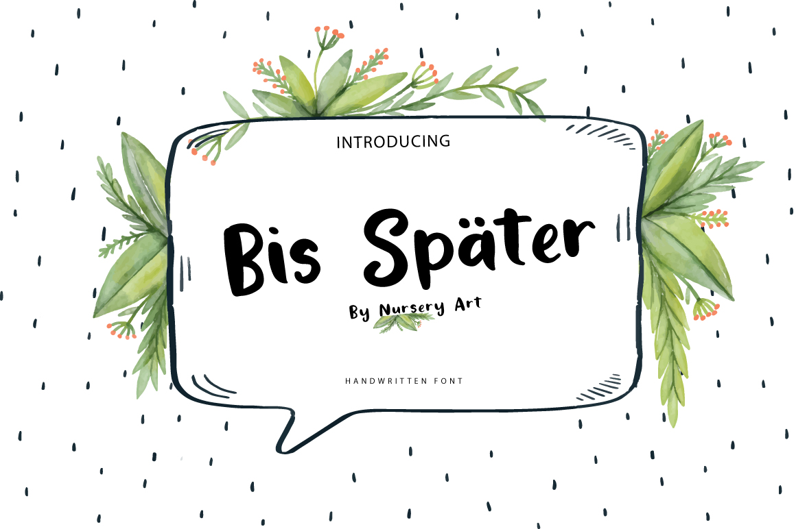 Font Chữ Đẹp 695 Bis spater