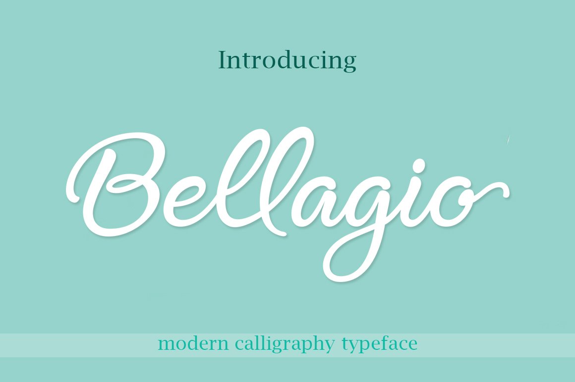 Font Chữ Đẹp 707 Bellagio