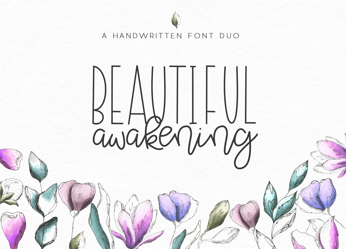 Font Chữ Đẹp 712 Beautiful Awakening Script