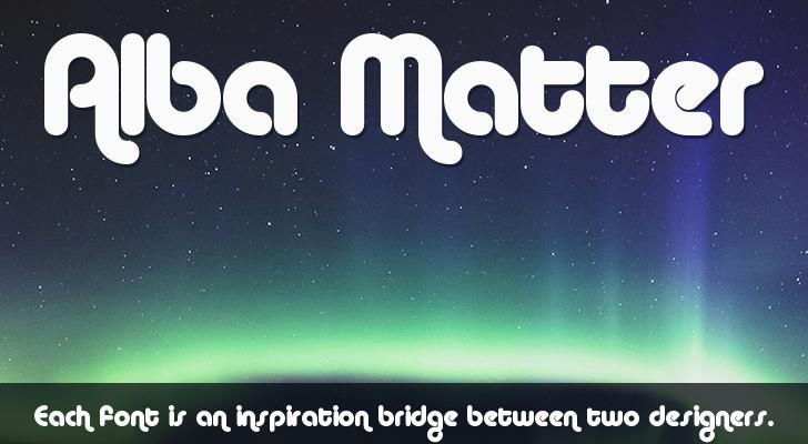 Font Chữ Đẹp 757 Alba Matter