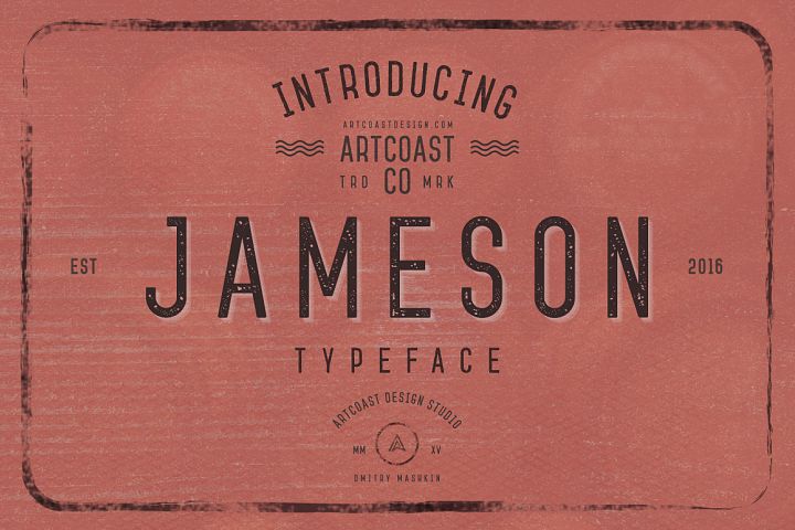 Font Chữ Đẹp 383 Jameson Sans-Serif