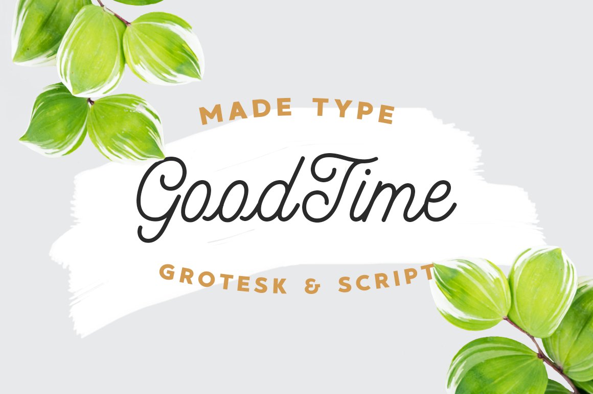 Font Chữ Đẹp 419 MADE GoodTime