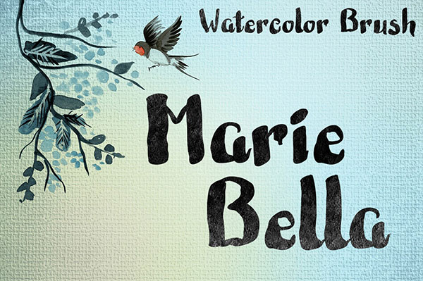 Font Chữ Đẹp 437 Marie Bella