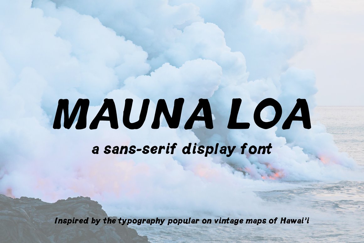 Font Chữ Đẹp 443 Mauna Loa