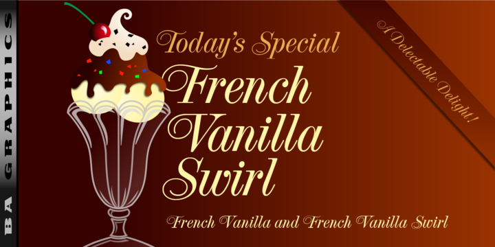 Font Chữ Đẹp 340 French Vanilla