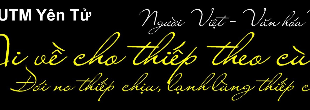 Font Chữ Đẹp 597 Yen Tu