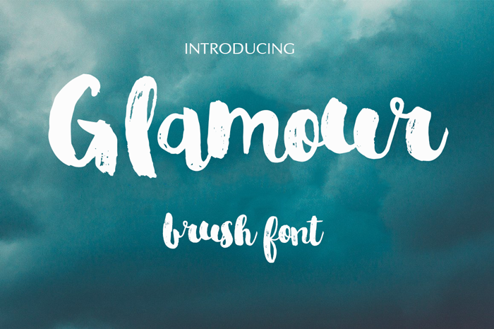 Font Chữ Đẹp 800 GlamourBrush-Regular