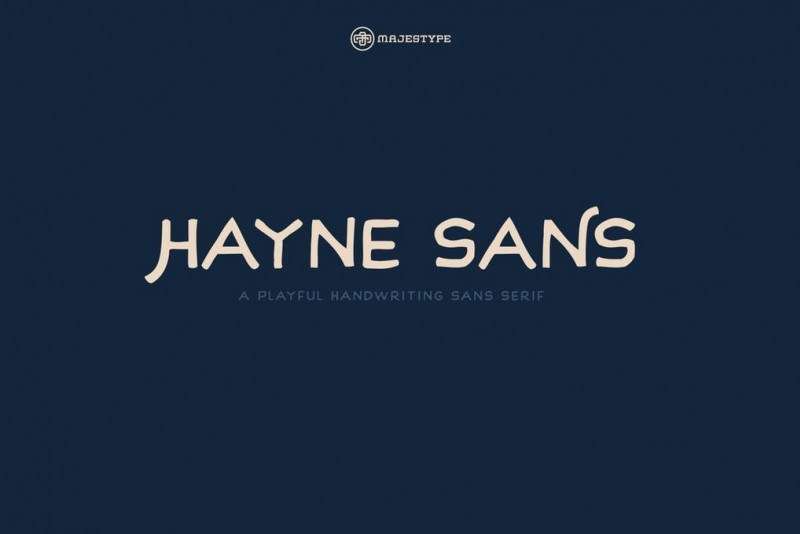 Font Chữ Đẹp 817 Hayne Sans