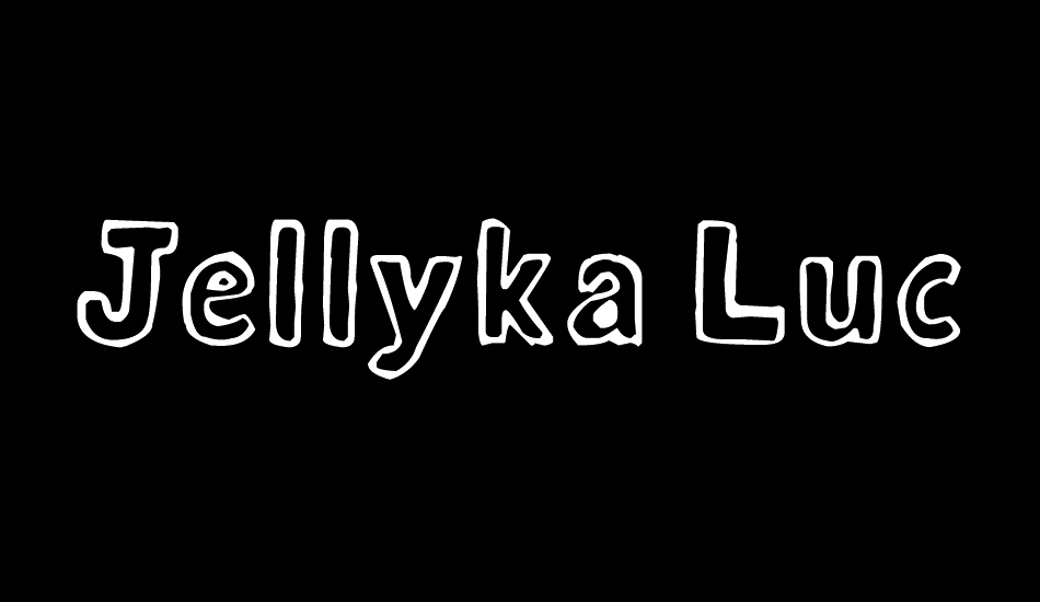 Font Chữ Đẹp 878 Jellyka Lucky Day
