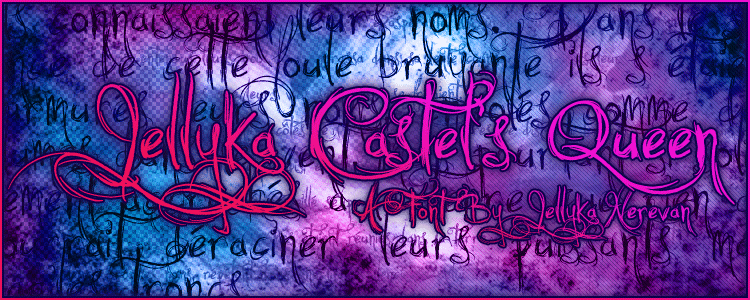 Font Chữ Đẹp 883 Jellyka_Castle _s_Queen