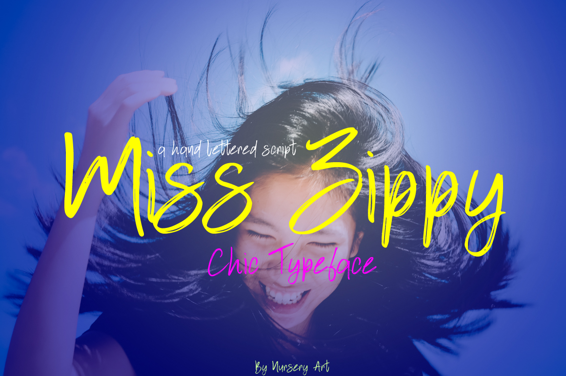 Font Chữ Đẹp 462 Miss zippy