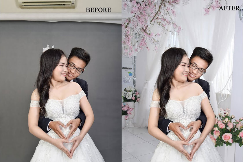 Với những bước đơn giản bằng Photoshop, bạn có thể thay đổi phông nền ảnh cưới một cách dễ dàng và nhanh chóng. Không chỉ giúp cho bức ảnh trở nên sinh động, tươi mới hơn, các công cụ chỉnh sửa phông nền còn giúp cho bạn tạo ra những bức ảnh theo phong cách và cá tính của riêng bạn. Hãy khám phá để sáng tạo và thỏa sức khám phá nhé!