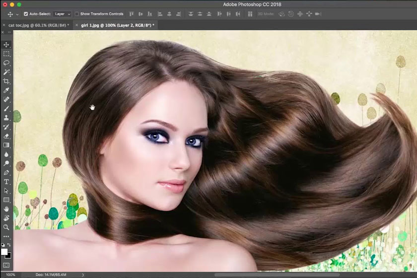 Cách tách tóc ra khỏi nền trong Photoshop