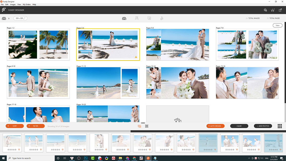 Fundy Design | Phần mềm xếp album tự động chuyên nghiệp
