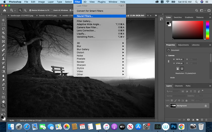 Bức ảnh đen trắng sẽ trở nên sống động và đầy màu sắc chỉ sau một vài cú click chuột với phần mềm Adobe Photoshop. Hãy xem video để tìm hiểu thêm cách chuyển đổi này.