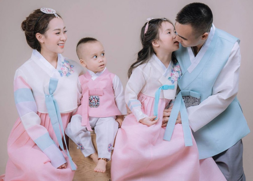 Chụp ảnh gia đình phong cách Hàn Quốc đẹp, cuốn hút