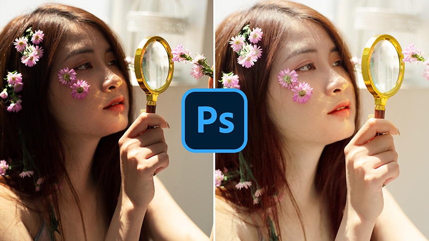 Cách làm sáng ảnh chân dung chỉ trong 1 phút trong Photoshop