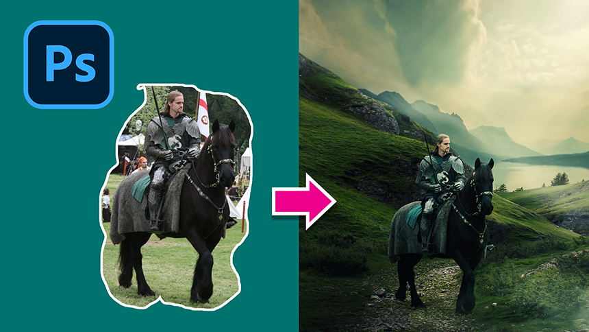 Kỵ binh cuối cùng | Hướng dẫn thao tác Photoshop